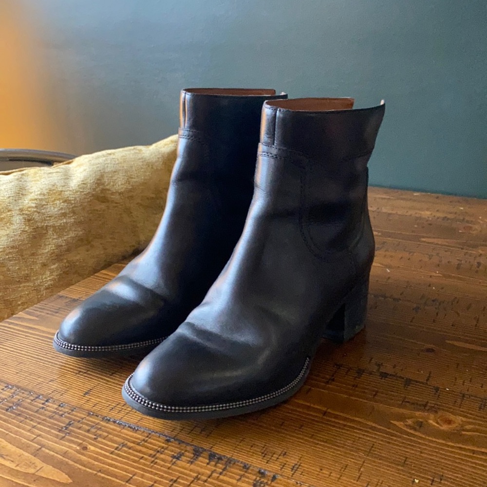 Franco Sarto Black Boots Size 10